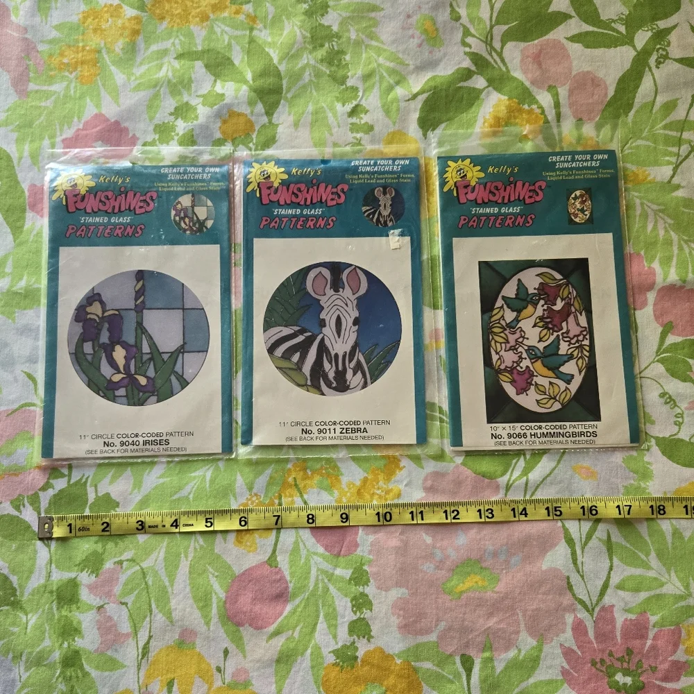 Vintage suncatcher patterns